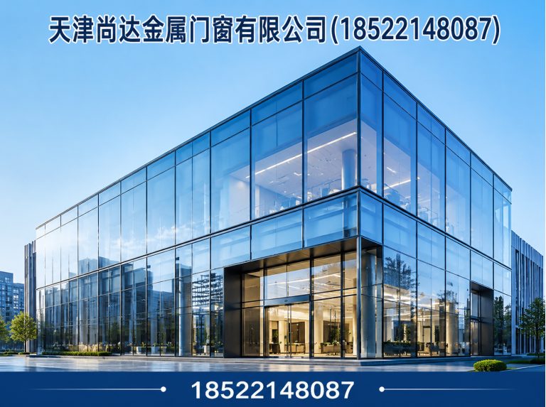 滨海新区玻璃幕墙展示图